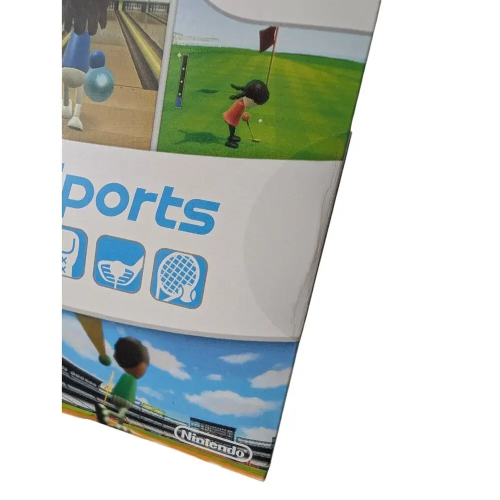 Nintendo Wii Sports Wii Sports Resort Game Bundle New Factory Sealed Sleeve Lot